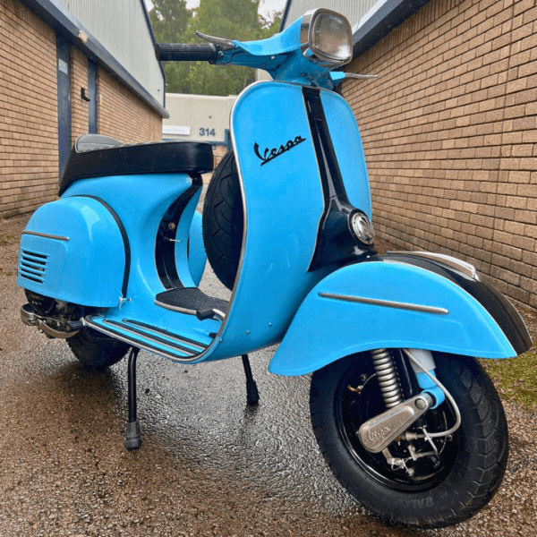 The Turquoise Vespa – with LML 150 5 Port Reedvalve Engine