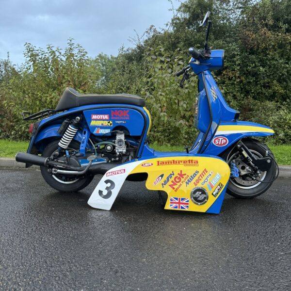 Lambretta GP 125 with Huge Spec Chris Sturgess RB 252 Engine – Monday 14th October