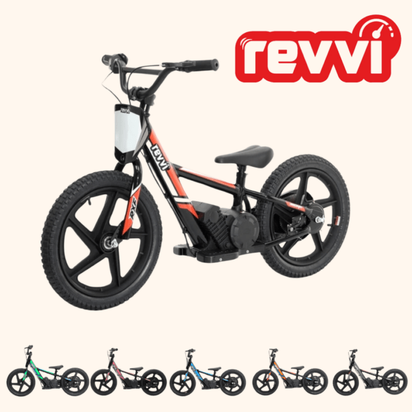 Revvi 12″ or 16″ Kid’s Electric Balance Bike – Thursday 7th October