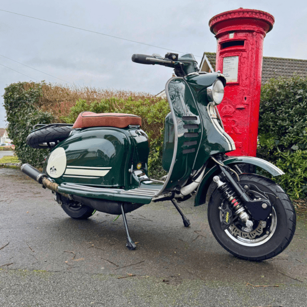 Paul Armstrong from Worksop with Ticket Number 5179 Lambretta Series 1 TS1 225LC 'The Cooler' - Monday 20th January