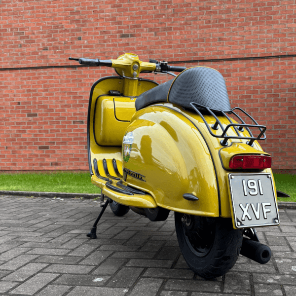 Mike Allison from Ellesmere Port with Ticket Number 1158 Wins 1960 Lambretta Li 125 Series 2 with Eric Cope RB 252 Engine - Monday 27th January - Image 2