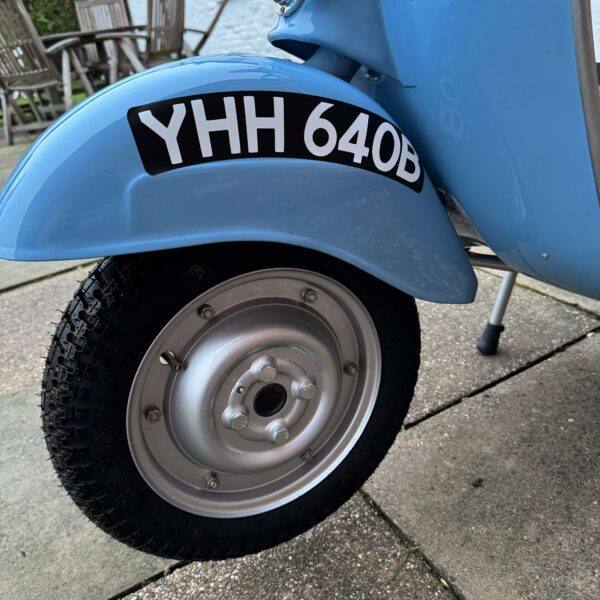 Rhys Hill from Cheshire with Ticket Number 1548 1964 Vespa 90 Small-Door in Sky Blue - Monday 27th January - Image 19