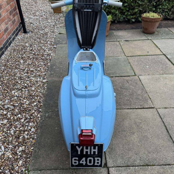 Rhys Hill from Cheshire with Ticket Number 1548 1964 Vespa 90 Small-Door in Sky Blue - Monday 27th January - Image 20