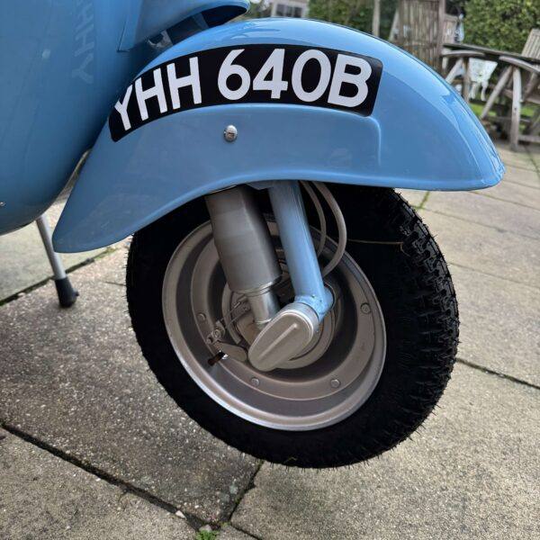 Rhys Hill from Cheshire with Ticket Number 1548 1964 Vespa 90 Small-Door in Sky Blue - Monday 27th January - Image 15