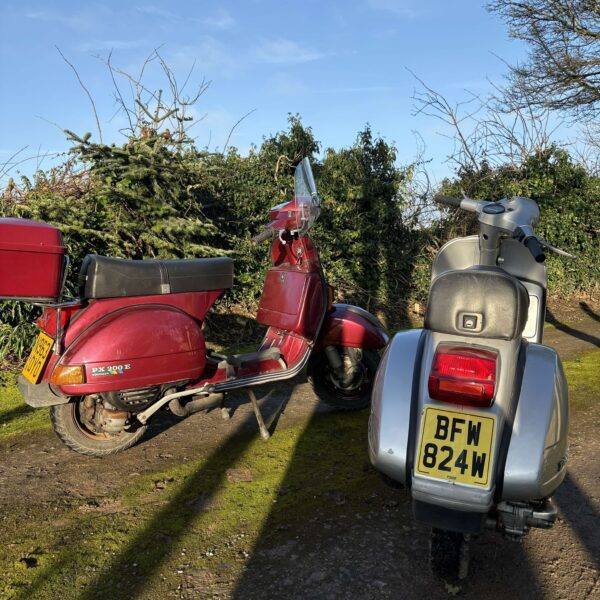 Kevin Coffey from Manchester with Ticket Number 4433 Win a Pair of Vespa PX 200s! - Monday 20th January - Image 3