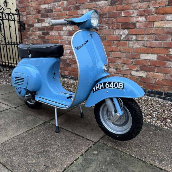 Rhys Hill from Cheshire with Ticket Number 1548 1964 Vespa 90 Small-Door in Sky Blue - Monday 27th January - Image 13