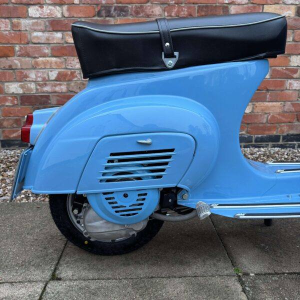 Rhys Hill from Cheshire with Ticket Number 1548 1964 Vespa 90 Small-Door in Sky Blue - Monday 27th January - Image 11