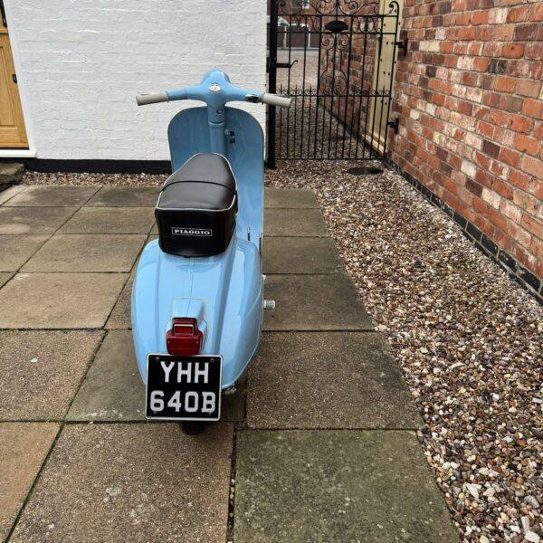 Rhys Hill from Cheshire with Ticket Number 1548 1964 Vespa 90 Small-Door in Sky Blue - Monday 27th January - Image 7