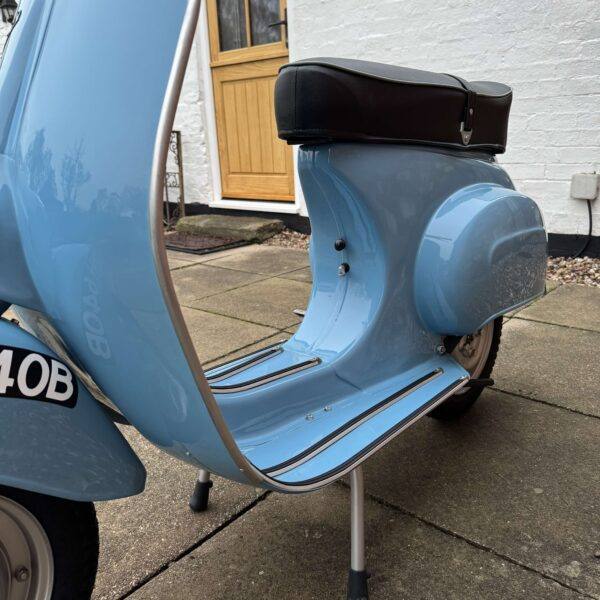 Rhys Hill from Cheshire with Ticket Number 1548 1964 Vespa 90 Small-Door in Sky Blue - Monday 27th January - Image 6