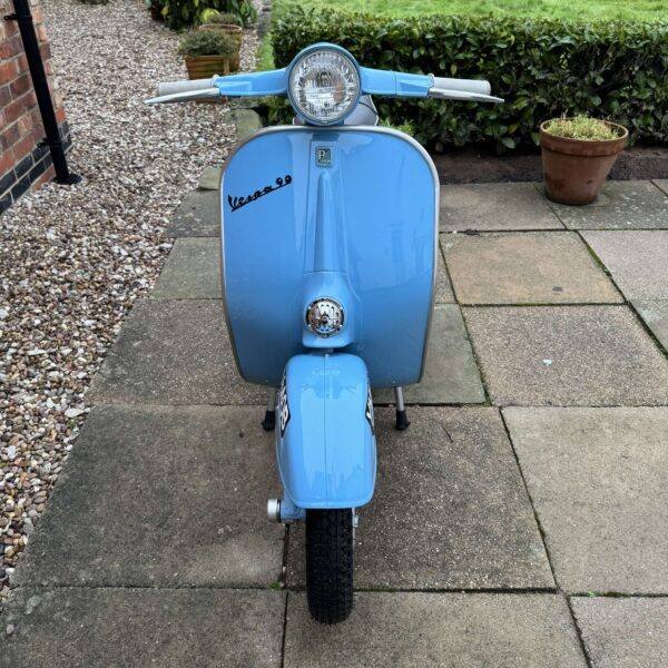 Rhys Hill from Cheshire with Ticket Number 1548 1964 Vespa 90 Small-Door in Sky Blue - Monday 27th January - Image 2