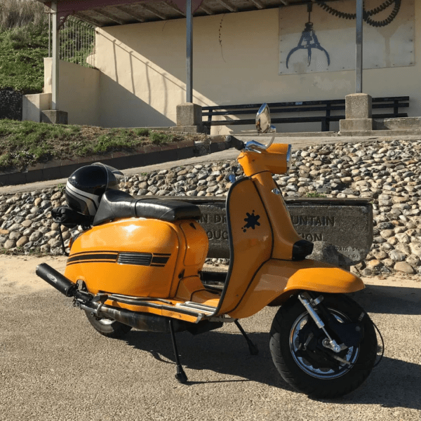 Mark Lipsham from Portsmouth with Ticket Number 5444 Wins 1969 Lambretta GP 125 RT195 in Ochre - Thursday 23rd January - Image 7