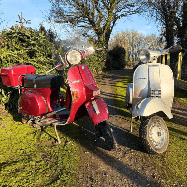 Kevin Coffey from Manchester with Ticket Number 4433 Win a Pair of Vespa PX 200s! - Monday 20th January