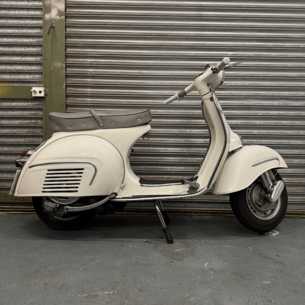 Gary Ware from Gloucester with Ticket Number 4554 Wins 1962 Vespa GS 160 MK1 in Old English White - Thursday 13th February - Image 2