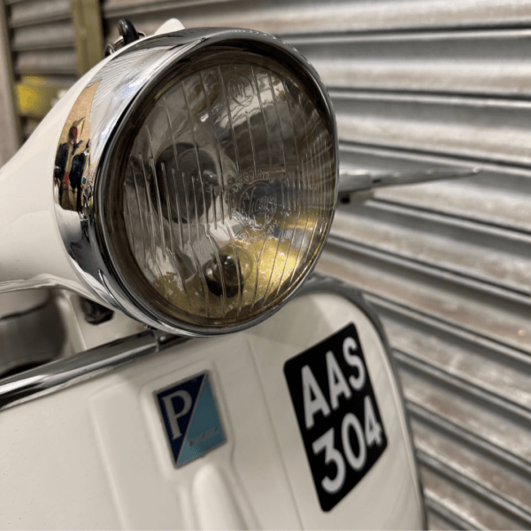 Gary Ware from Gloucester with Ticket Number 4554 Wins 1962 Vespa GS 160 MK1 in Old English White - Thursday 13th February - Image 7