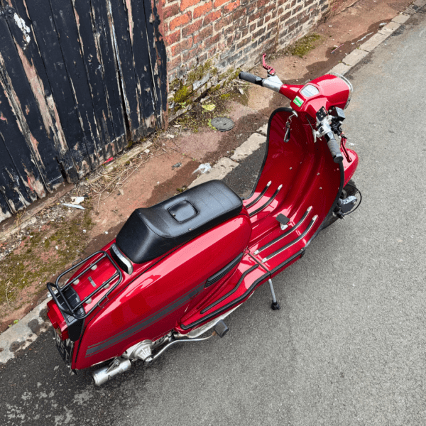 Peter Stobbart from Lincolnshire with Ticket Number 363 Wins Candy Apple Red Lambretta GP 125 with CASA Performance SST 265 Engine - Thursday 17th April - Image 4