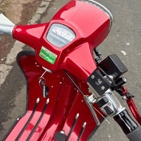 Peter Stobbart from Lincolnshire with Ticket Number 363 Wins Candy Apple Red Lambretta GP 125 with CASA Performance SST 265 Engine - Thursday 17th April - Image 3