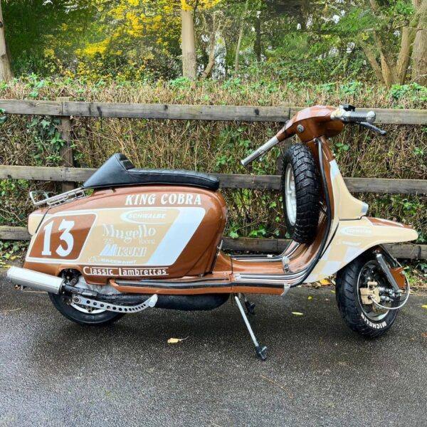 Steve Appleford from Bedfordshire with Ticket Number 16760 Wins 1979 Lambretta GP King Cobra Street Racer Mugello 225 - Monday 7th April