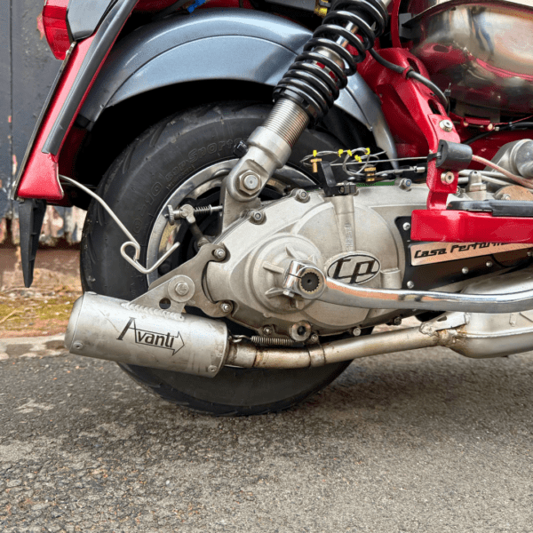 Peter Stobbart from Lincolnshire with Ticket Number 363 Wins Candy Apple Red Lambretta GP 125 with CASA Performance SST 265 Engine - Thursday 17th April - Image 7