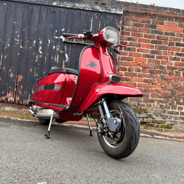 Peter Stobbart from Lincolnshire with Ticket Number 363 Wins Candy Apple Red Lambretta GP 125 with CASA Performance SST 265 Engine - Thursday 17th April - Image 2