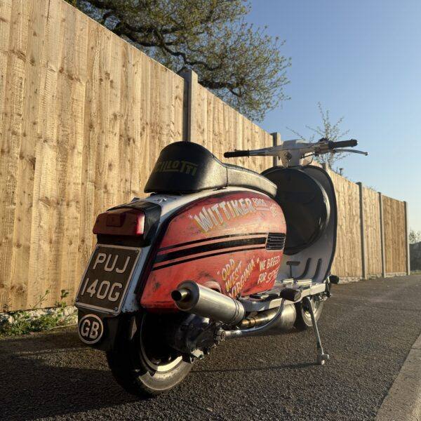 Tim Claydon from Chesham with Ticket Number 1051 Wins 1969 Lambretta GP 125 with 26 BHP Quattrini 210 - Thursday 10th April - Image 4