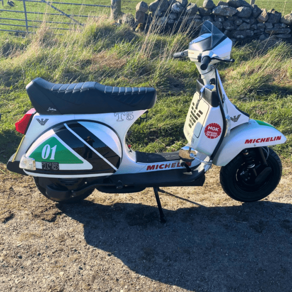 David Daniel from Aberdeen with Ticket Number 651 Wins 1991 Vespa T5 MK1 - Stunning Paint - Monday 14th April - Image 7