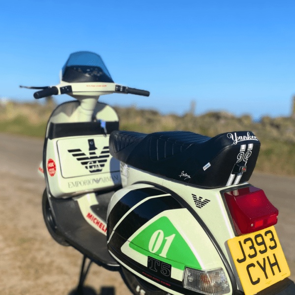David Daniel from Aberdeen with Ticket Number 651 Wins 1991 Vespa T5 MK1 - Stunning Paint - Monday 14th April - Image 4