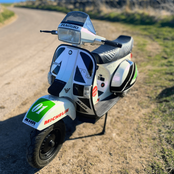 David Daniel from Aberdeen with Ticket Number 651 Wins 1991 Vespa T5 MK1 - Stunning Paint - Monday 14th April - Image 2