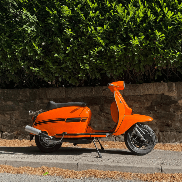 Orbit Orange Lambretta GP 125 with RB200 Engine – Thursday 8th May