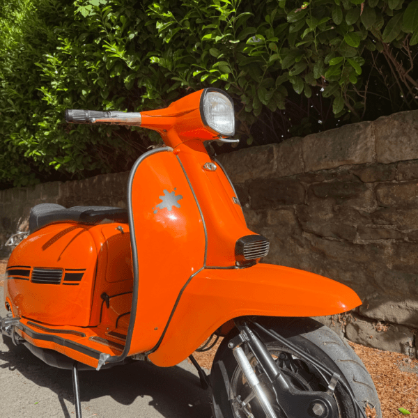 Orbit Orange Lambretta GP 125 with RB200 Engine - Thursday 8th May - Image 6