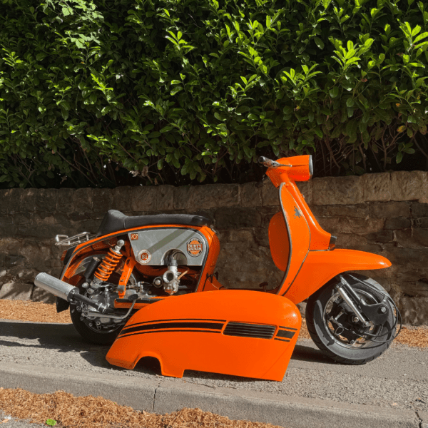 Orbit Orange Lambretta GP 125 with RB200 Engine - Thursday 8th May - Image 5