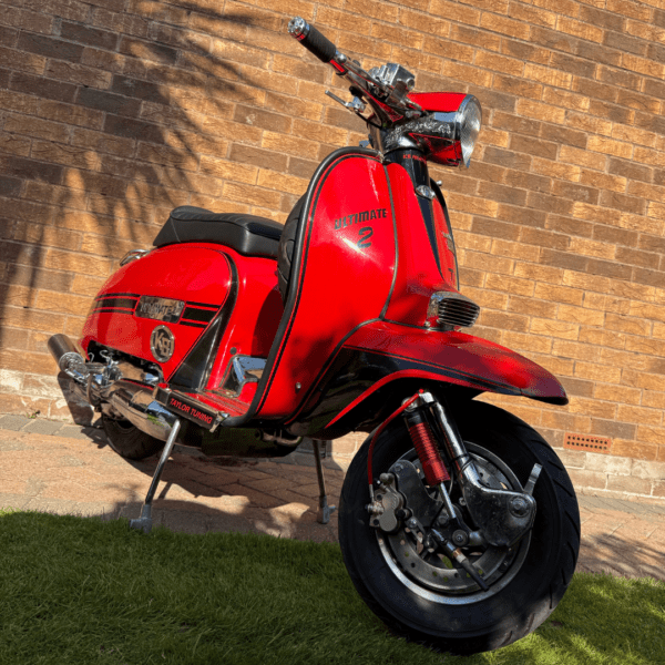 Mick Keane with Ticket Number 94 Wins 1970 Italian Lambretta GP 200 with Taylor Tuning RB 250 - Thursday 1st May