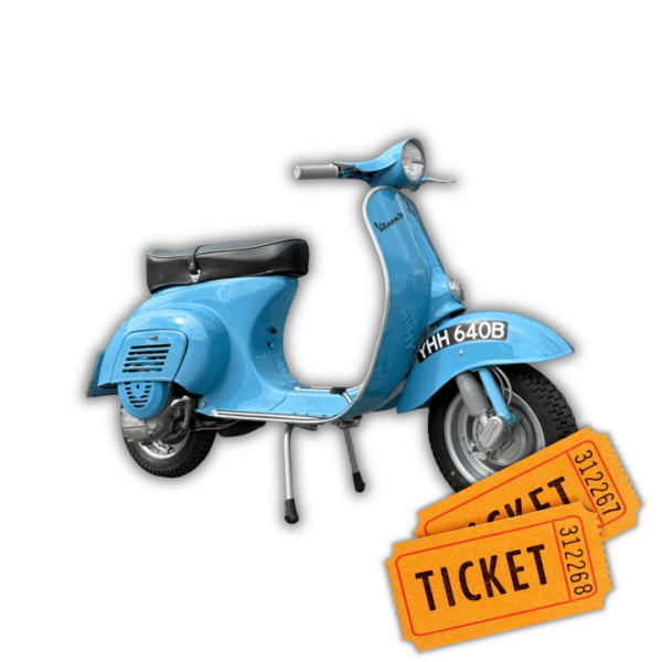 Win 50 Tickets on Vespa Smallframe - Auto Draw #1