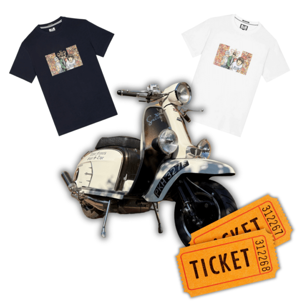 Weekend Offender 'Stone Roses' T-Shirt & 10 Tickets on SX 240 – Auto Draw #5
