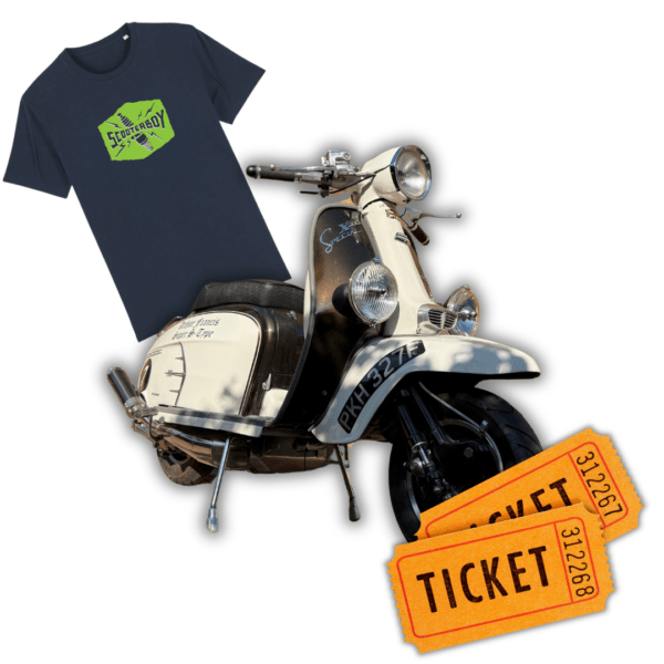 Scooter Boy T-Shirt & 15 Tickets on SX 240 – Auto Draw #6