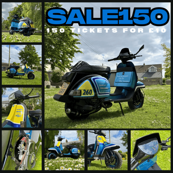 Vespa T5 Mk1 Custom Street Racer with Readspeed 29BHP Malossi Engine - Thursday 15th May