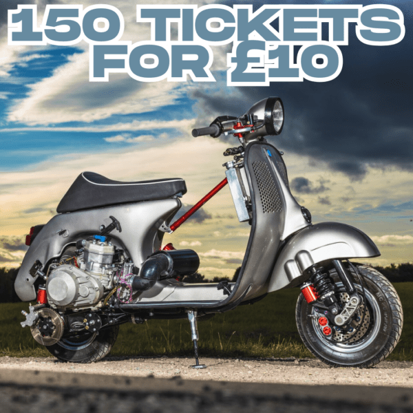 46 BHP One Off Kart Engined Vespa - Monday 26th May
