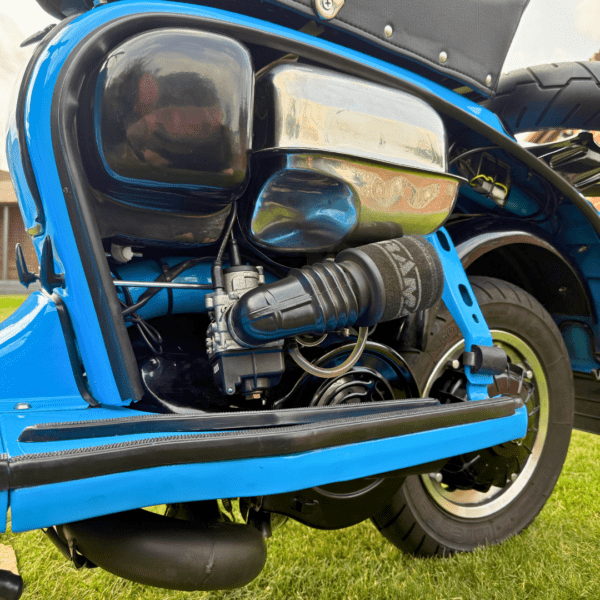 Lambretta LI 125 Special with Mugello 198 in Riviera Blue - Thursday 5th June - Image 9