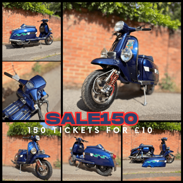 Lambretta GP 125 – Full Custom Build with RB20 Motor - Monday 2nd June