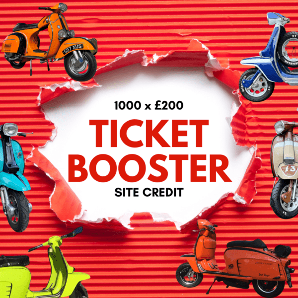 200K of Site Credit Ticket Booster Instant Wins Competition